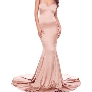 Alamour Tamara rose gold dress SOLD